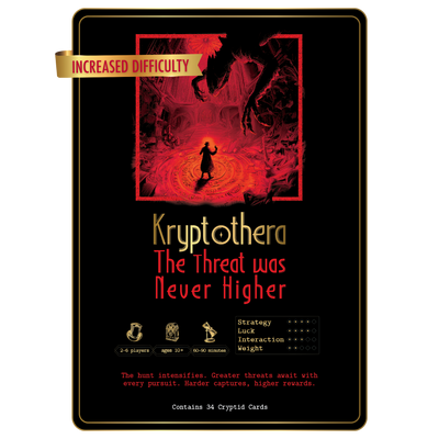 Kryptothera the threat was never higher expansion details showing player count, play time, age rating and complexity